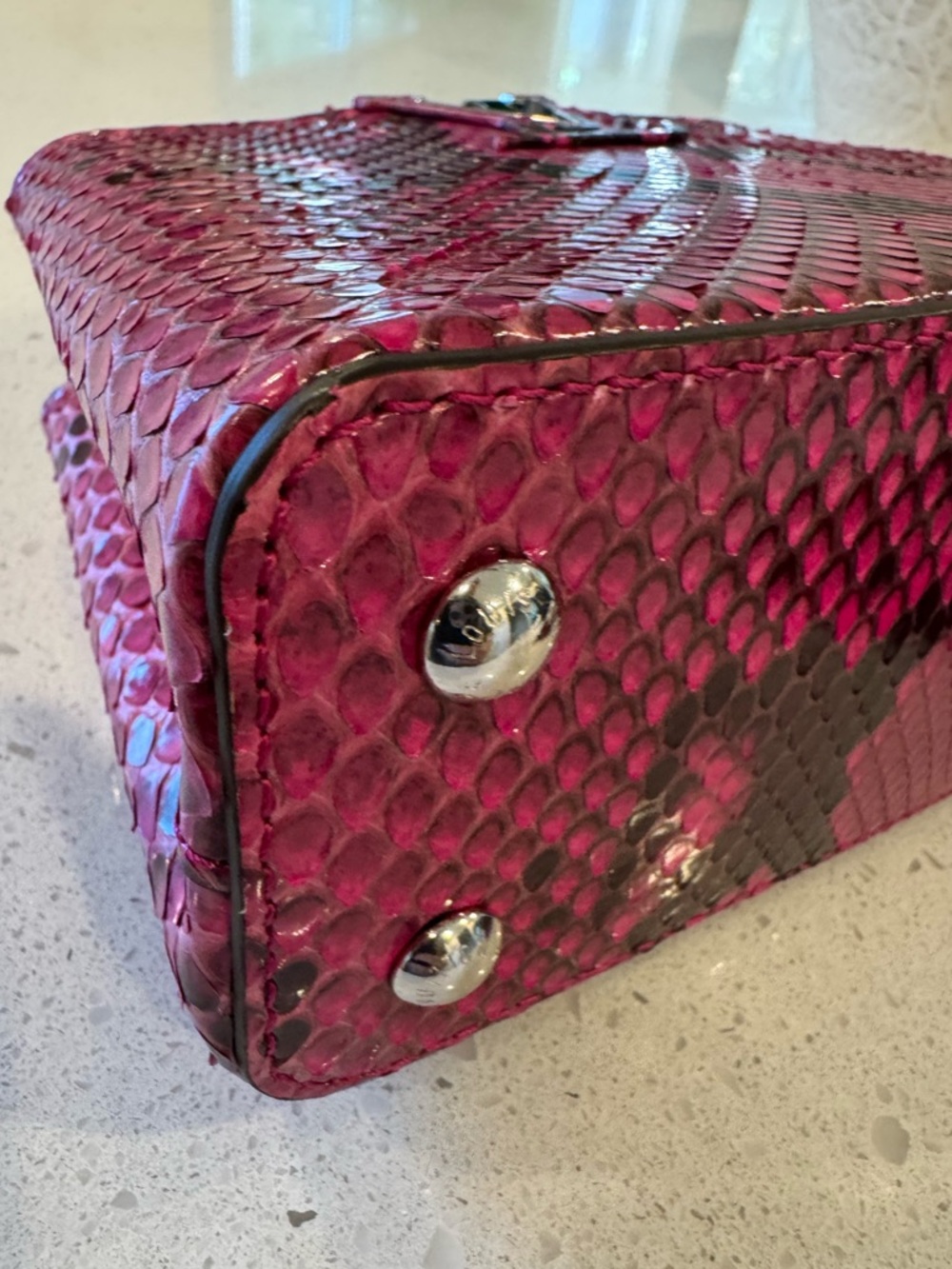 Louis Vuitton Python Capucines Mini - Picture 5 of 16